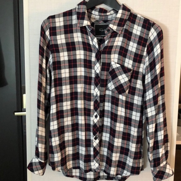 ❣️RAILS❣️HUNTER BUTTON-DOWN PLAID SHIRT❣️ - Picture 6 of 7